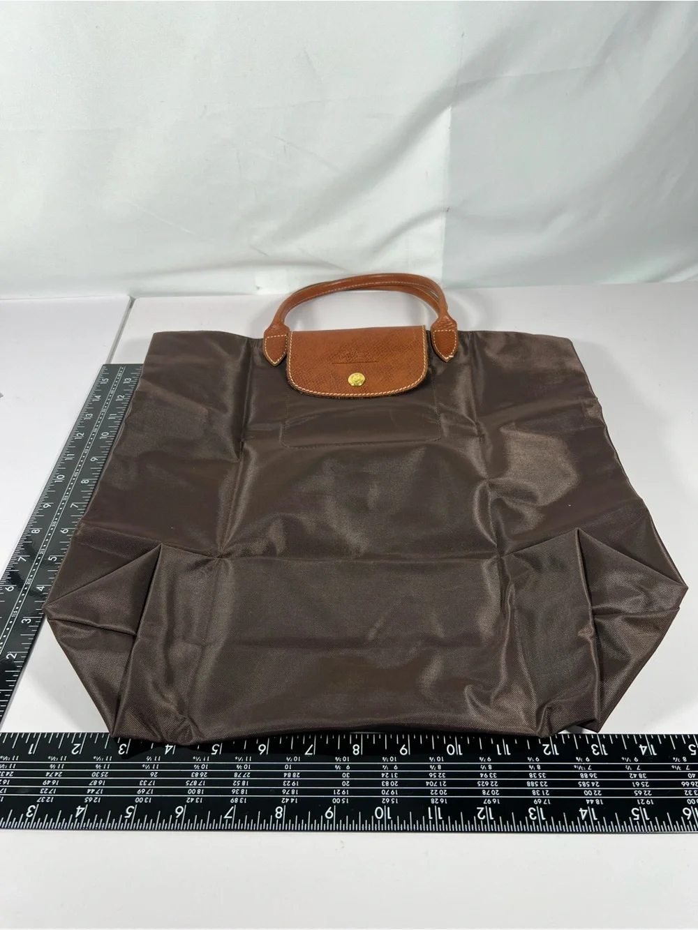 Brown and Tan Women's Tote Bag - Classic Two-Tone Design